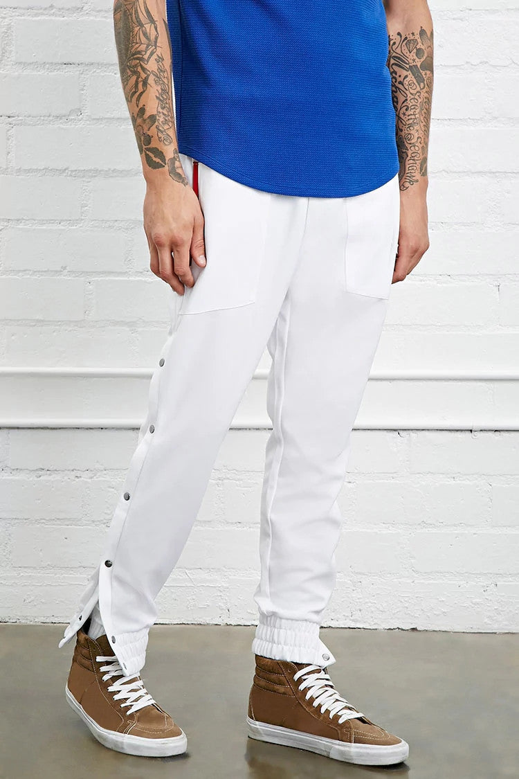 Cotton-Blend Drawstring Joggers