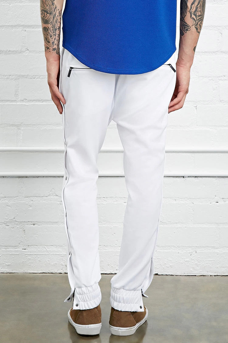 Cotton-Blend Drawstring Joggers